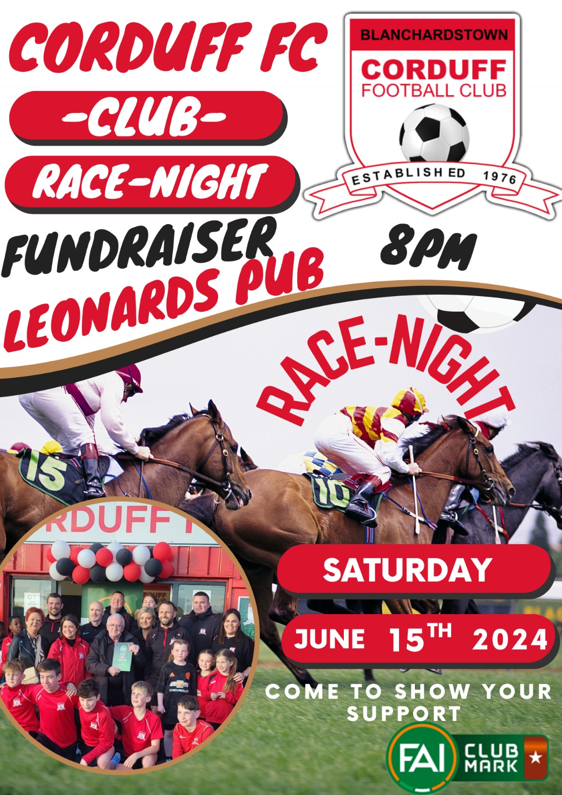 Cordff FC Race Night Fundraiser 2024